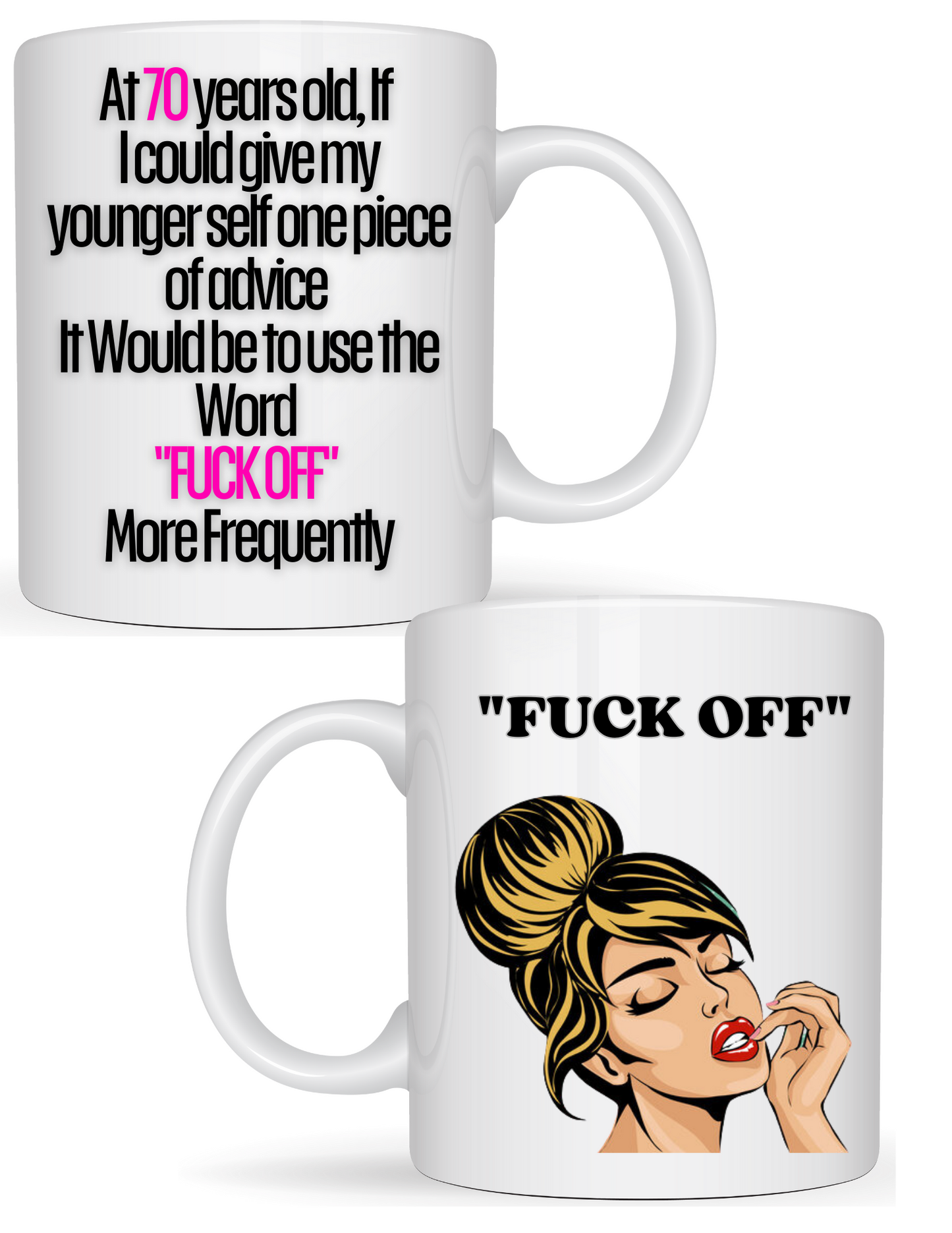 "At 70" Mug β Celebrate the Milestone in Style!