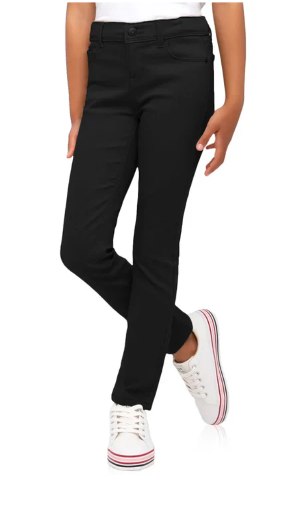 Girls Stretch Skinny Pants šāØ School Uniform Ready