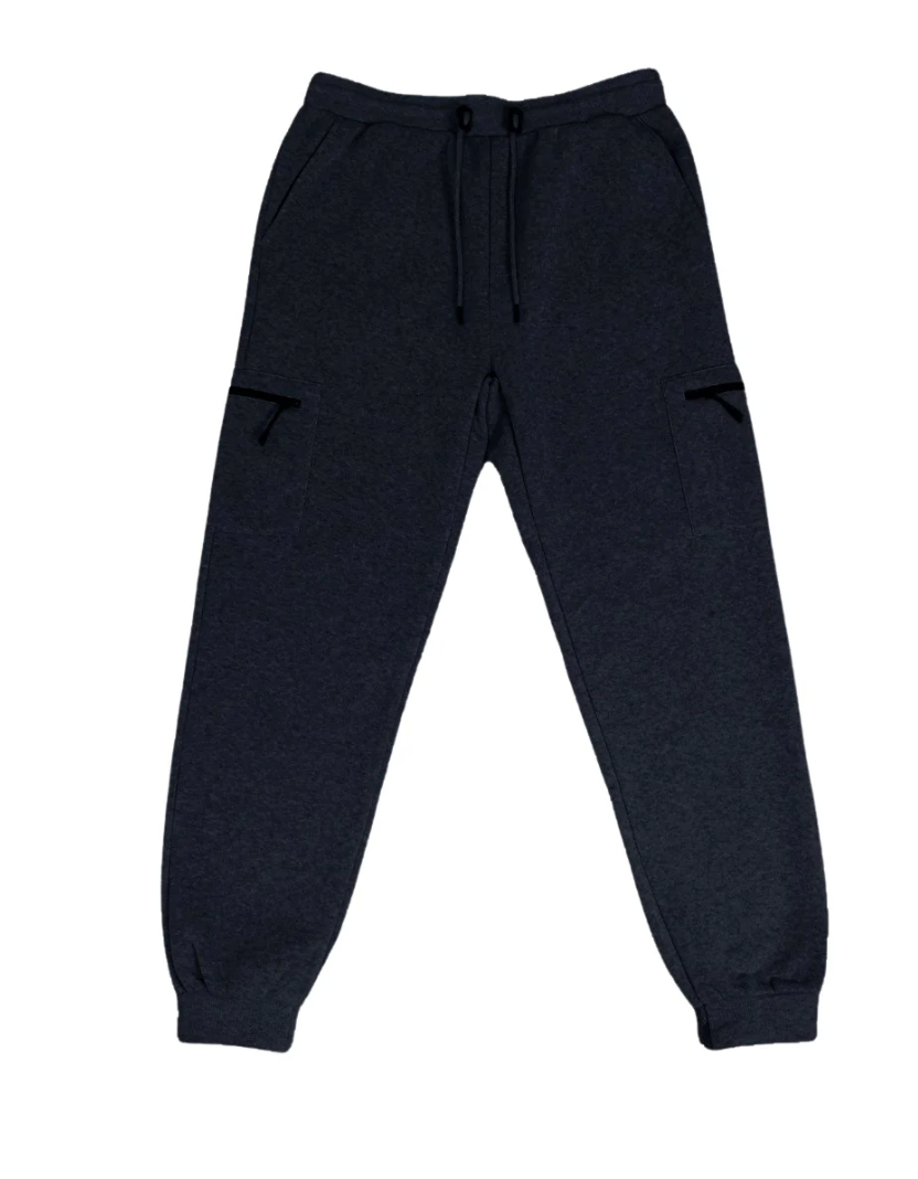 Youth Fleece Cargo Sweatpants With Zipper πβ¨ School Uniform Ready