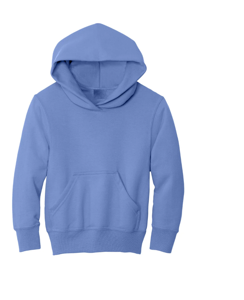 Youth Unisex - Fleece Zip Up Hooded Sweatshirt