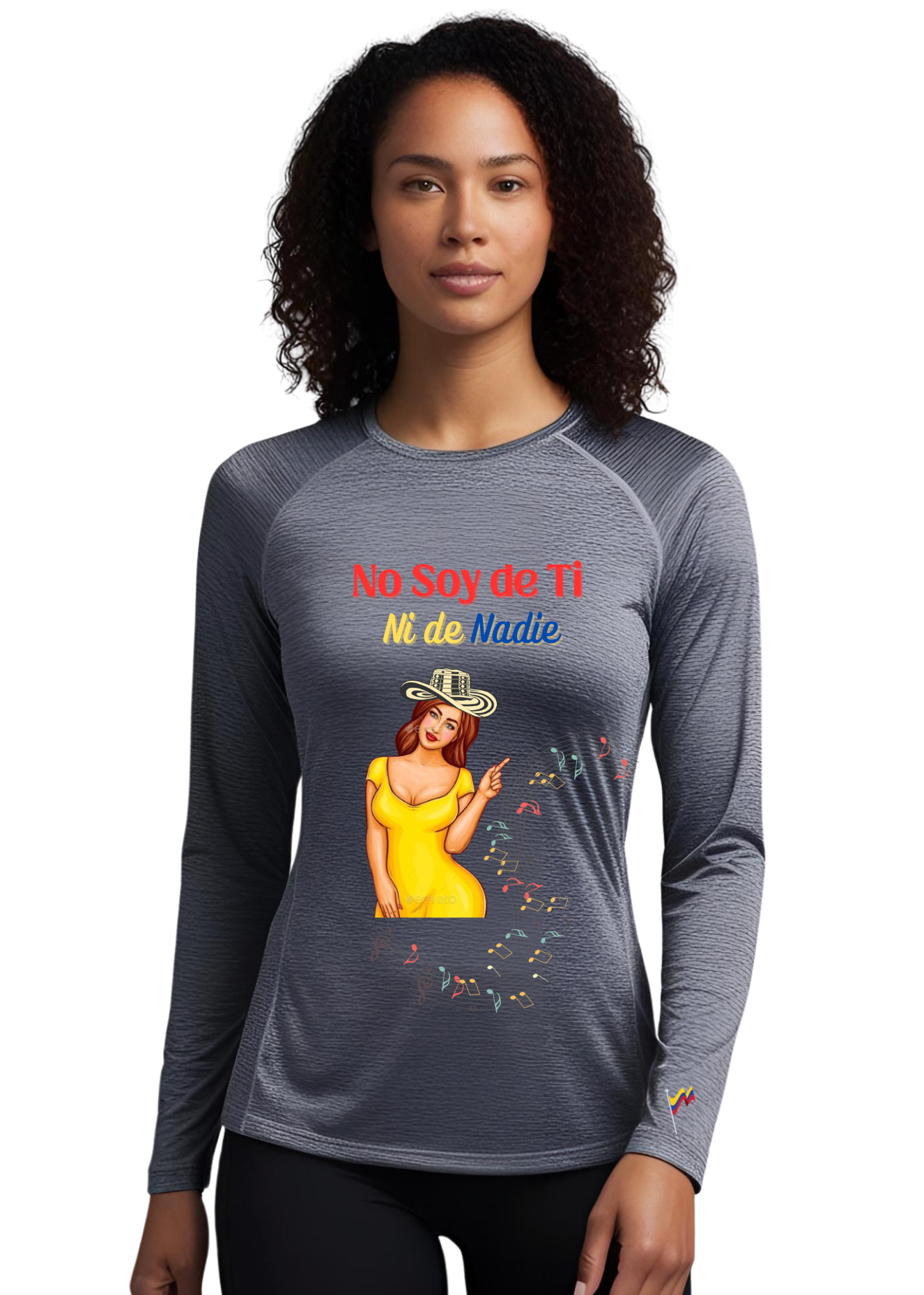 No Soy De Ti Ni De Nadie - T-Women's Cooling Performance Long Sleeve Tee!