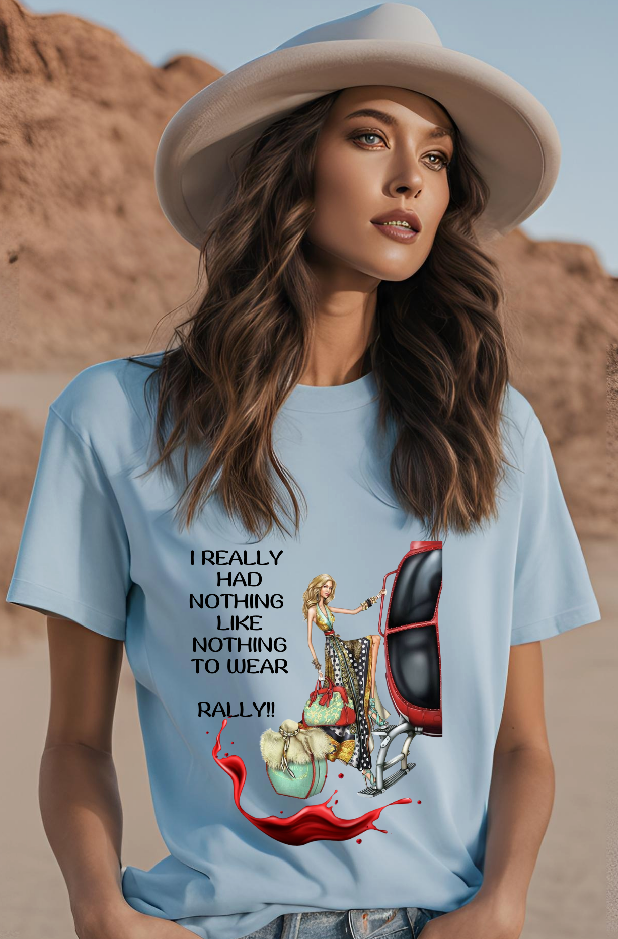 I Really Had Nothing Like Nothing to Wear" Statement Shirt* Funny The Boyfriend Tee for Women -