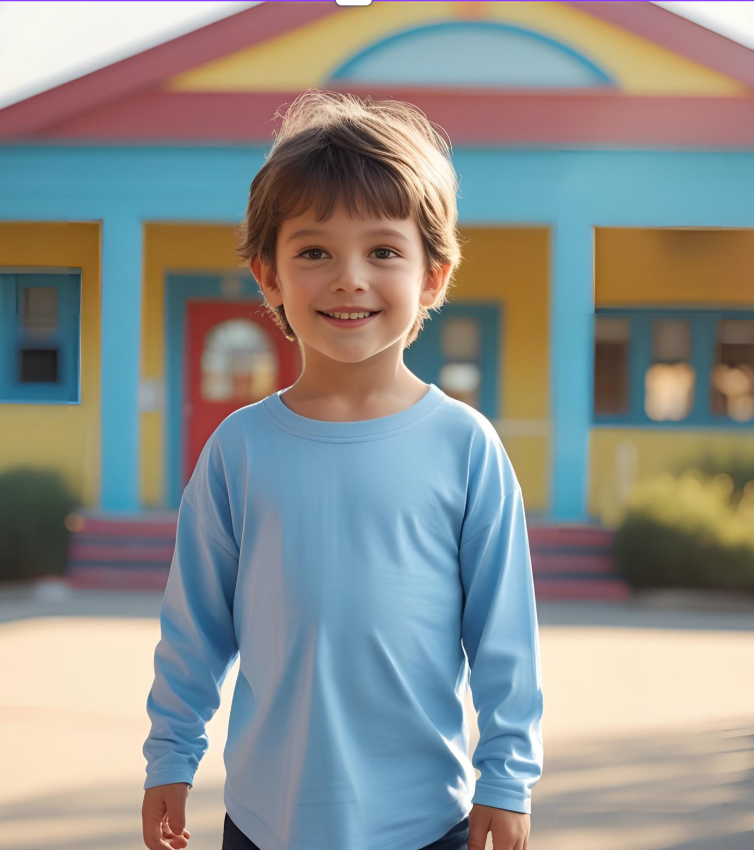 Toddler Fine Jersey Long Sleeve Tee