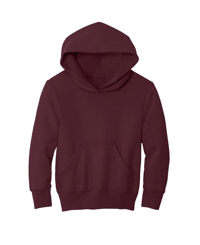 Youth Unisex - Fleece Zip Up Hooded Sweatshirt