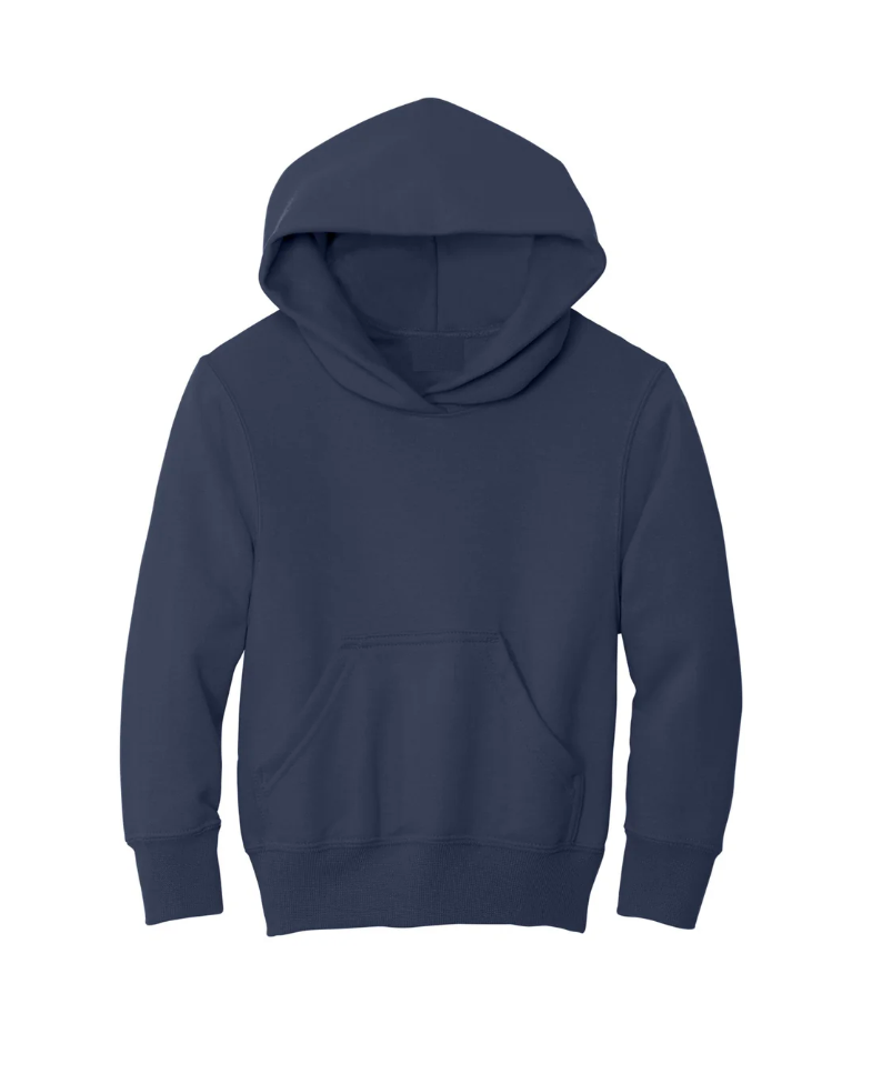 Youth Unisex - Fleece Zip Up Hooded Sweatshirt