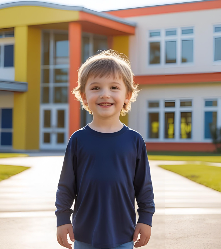 Toddler Fine Jersey Long Sleeve Tee