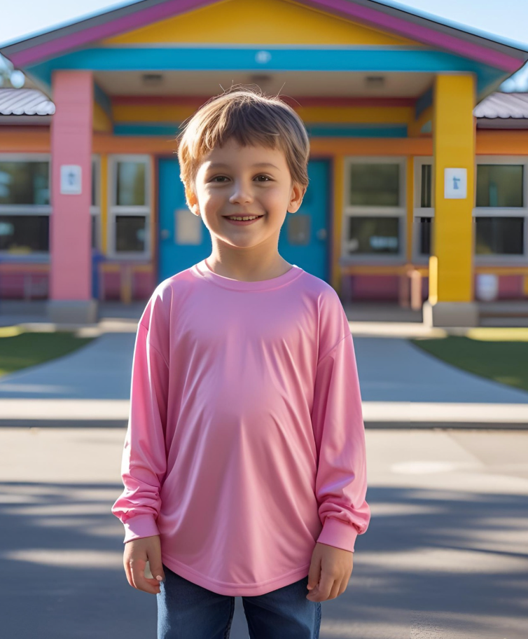 Toddler Fine Jersey Long Sleeve Tee
