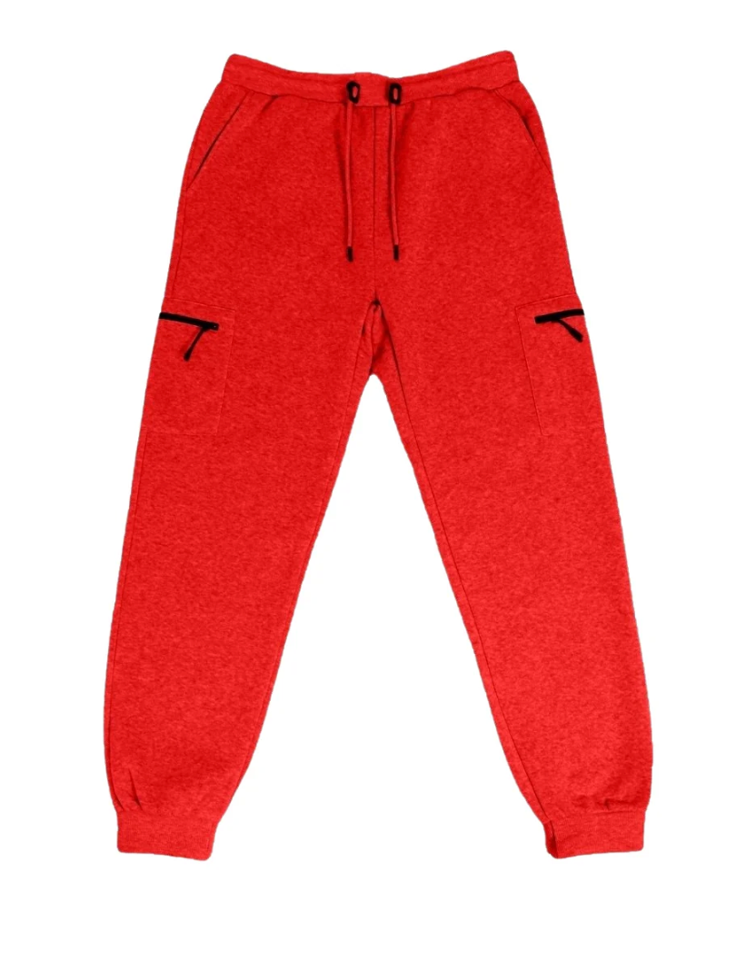 Youth Fleece Cargo Sweatpants With Zipper πβ¨ School Uniform Ready