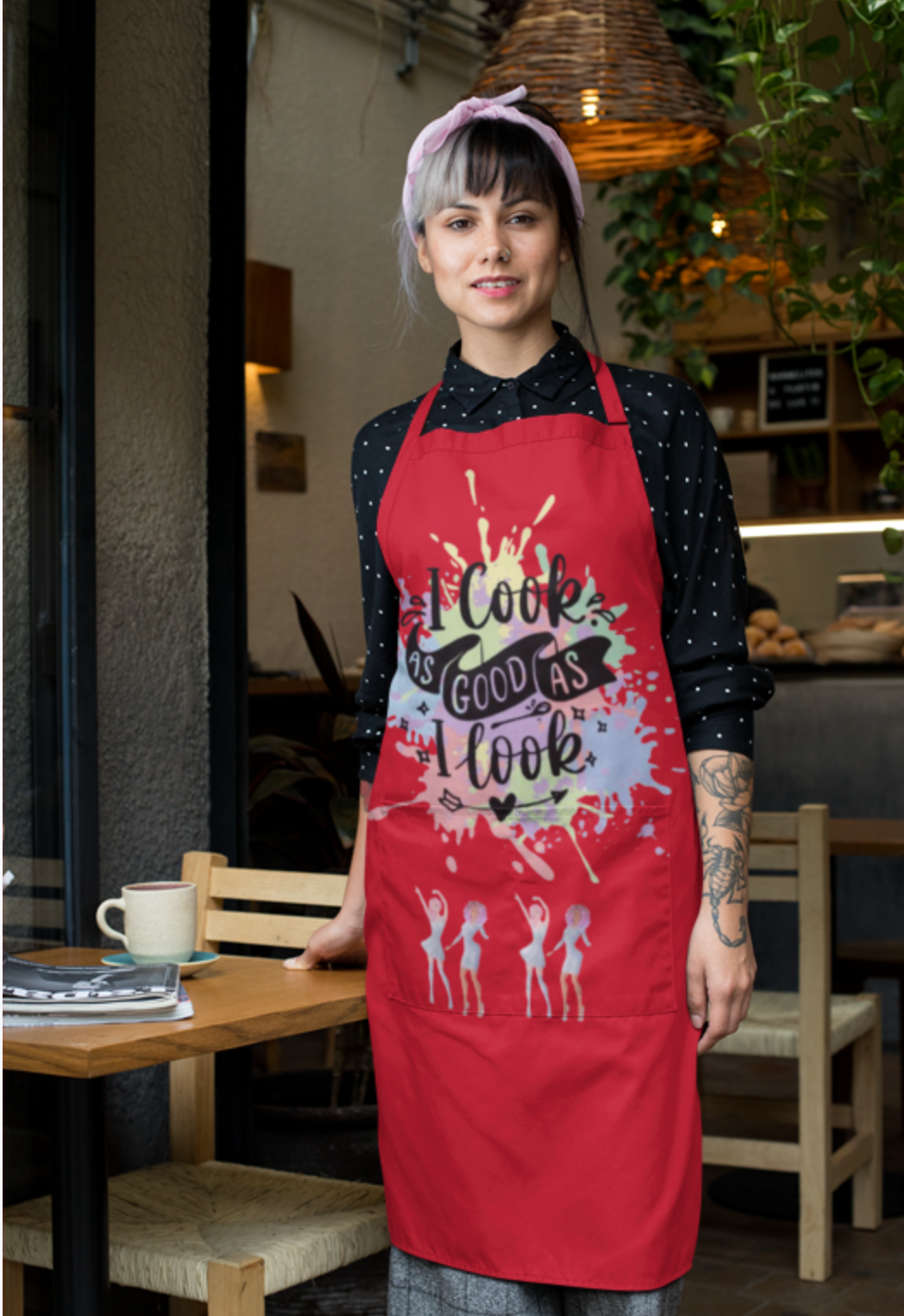 Apron - I Cook as Good as I Look'