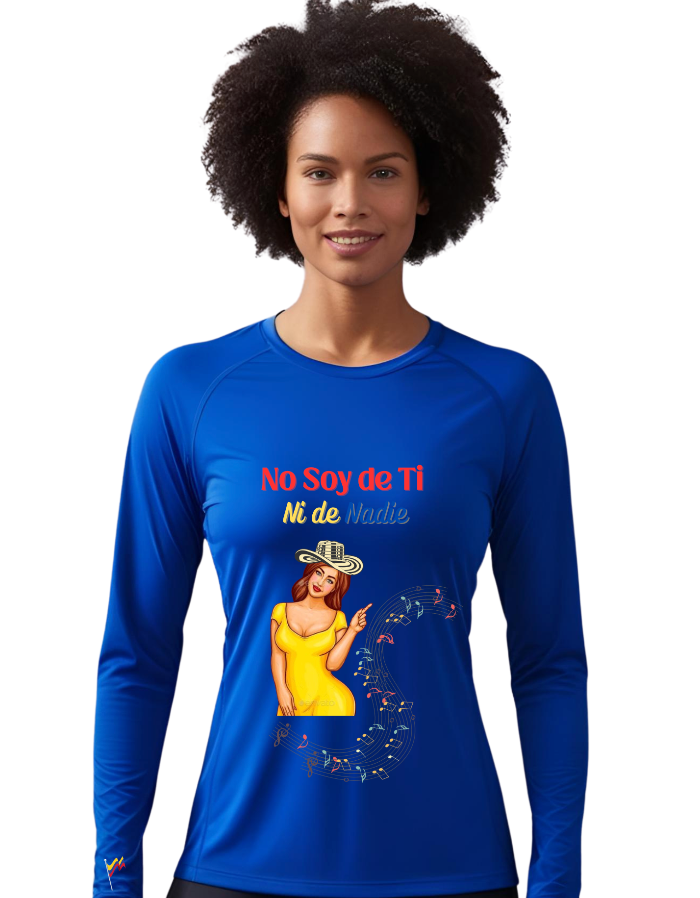 No Soy De Ti Ni De Nadie - T-Women's Cooling Performance Long Sleeve Tee!