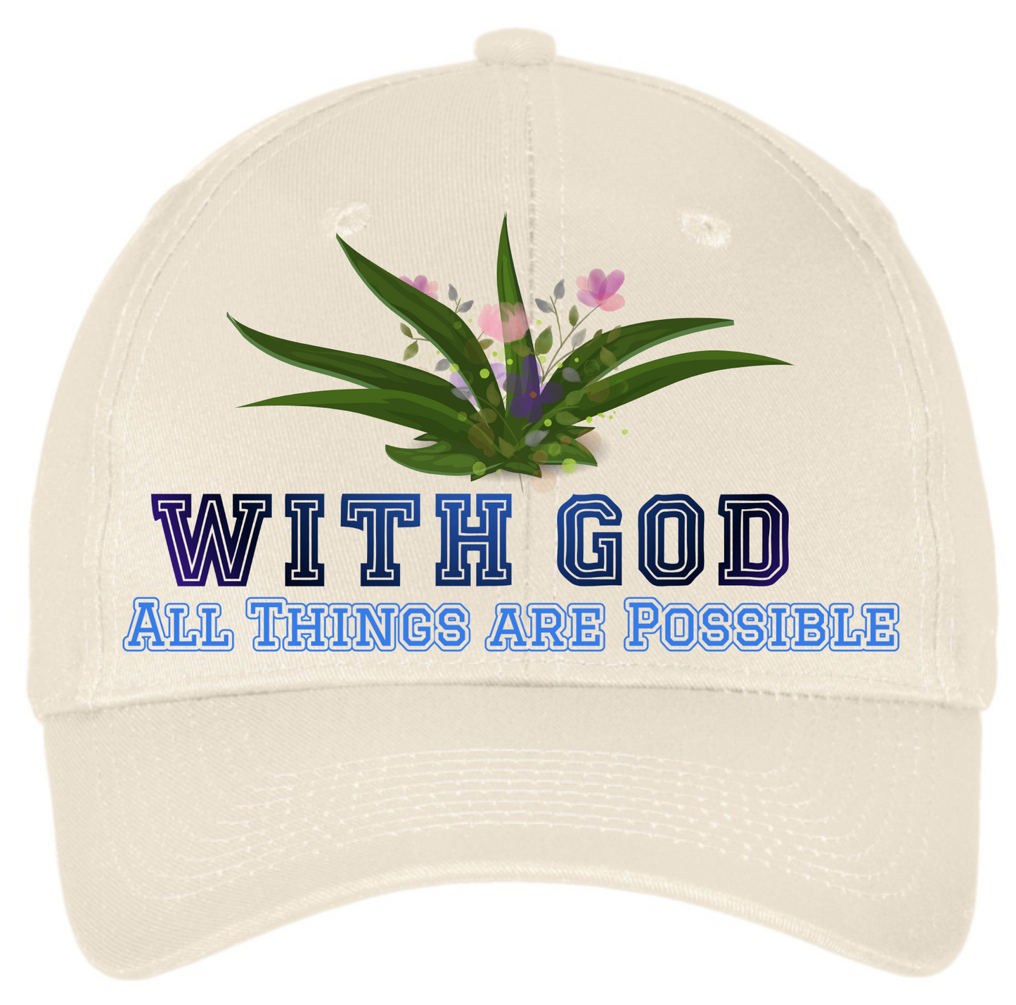 Hat - With God all Things are Possible -