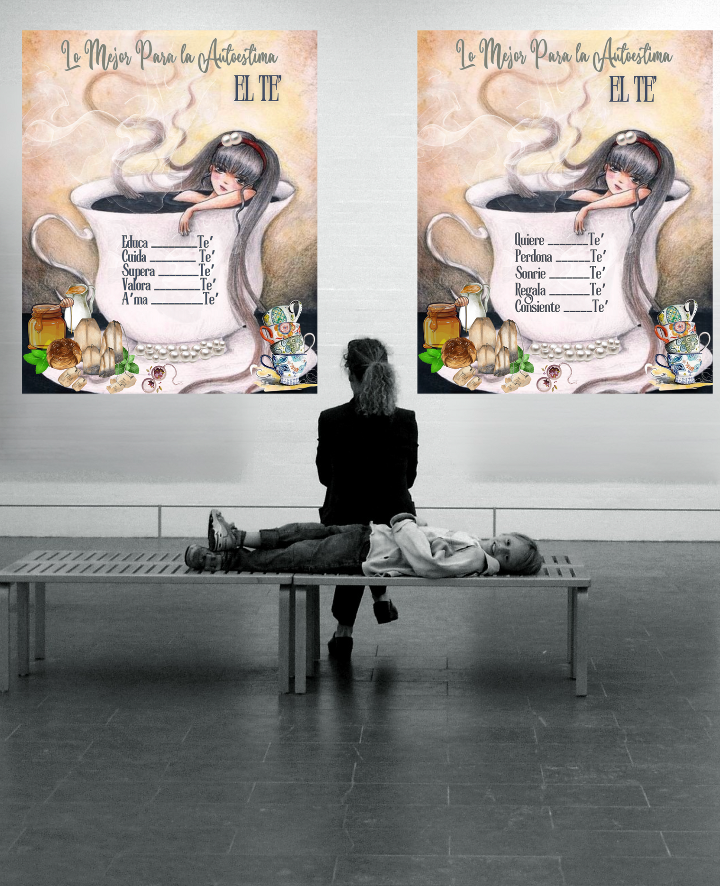 Canvas Prints (Museum Wrap) - Lo Mejor para la Autoestima -