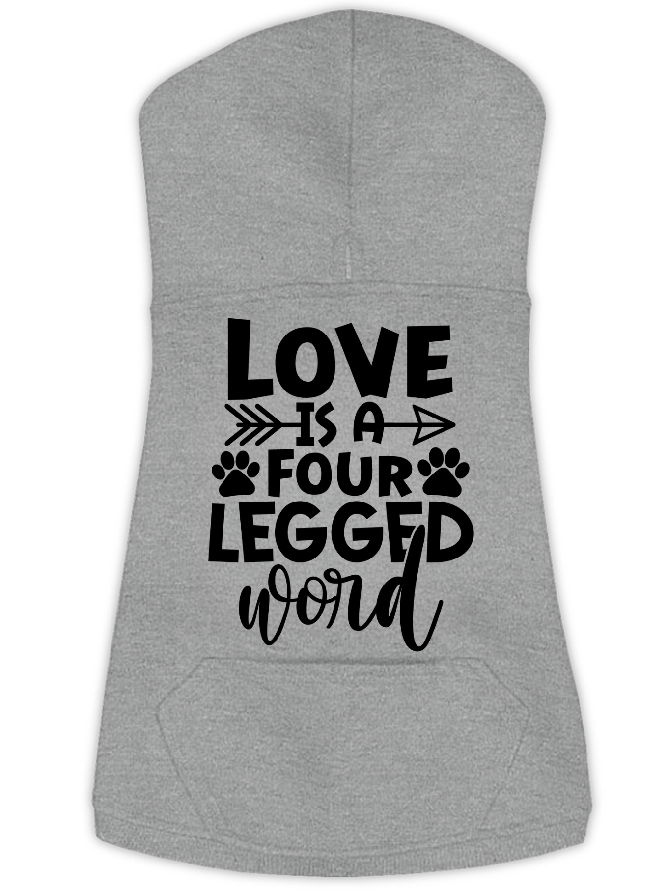 Pet Tank Top for Dogs | 'Love is a Four Legged Word'