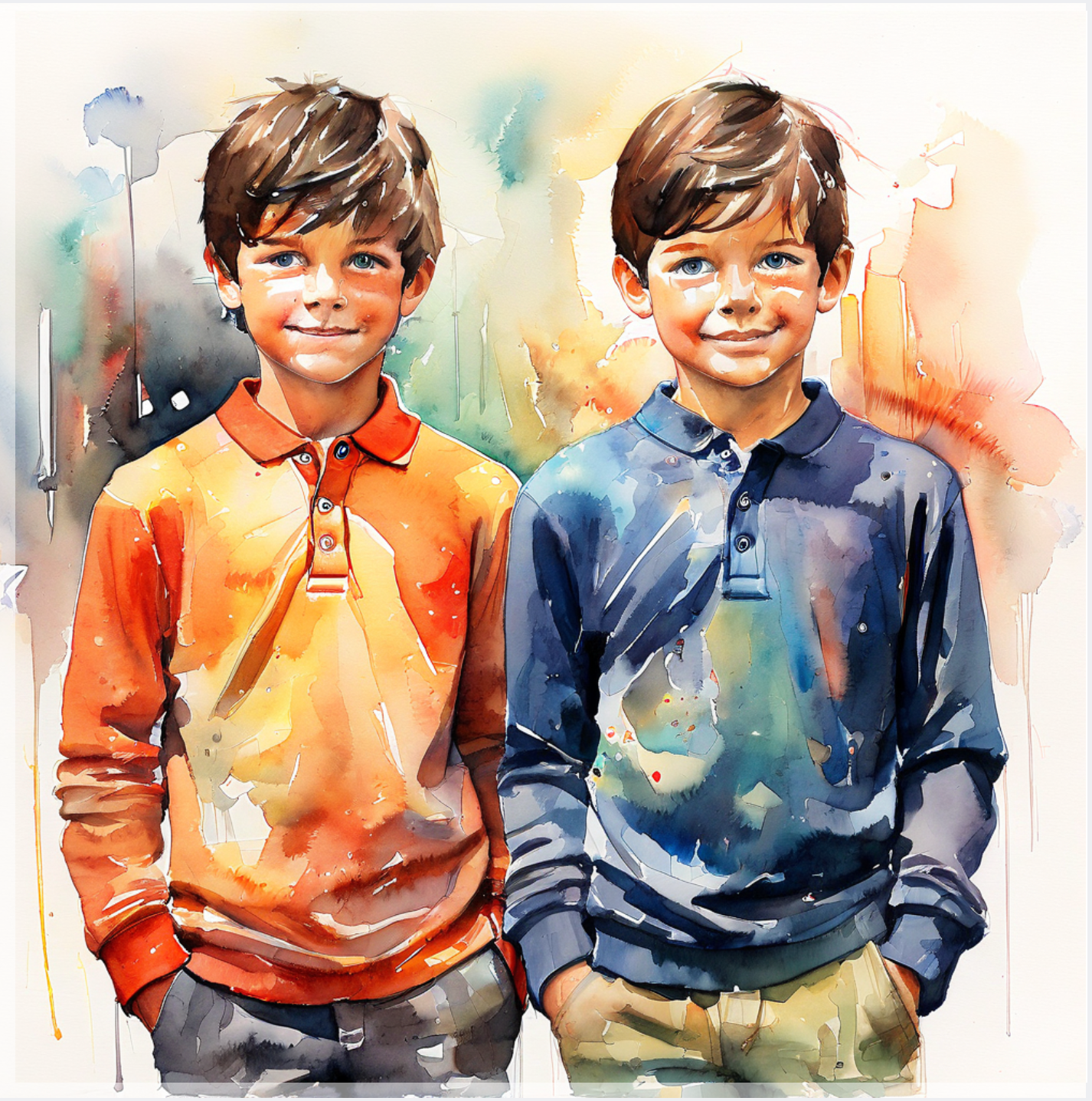 Long Sleeve Pique Polo Shirt - Boys -