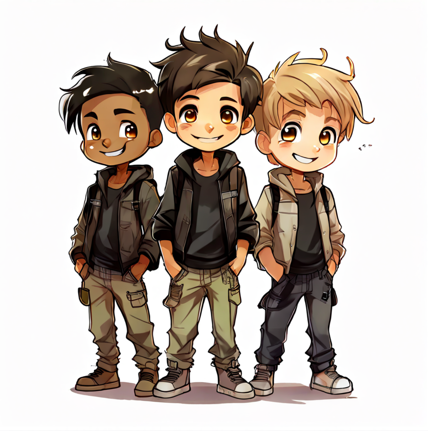 Boys Cargo Pants πβ¨ School Uniform Ready