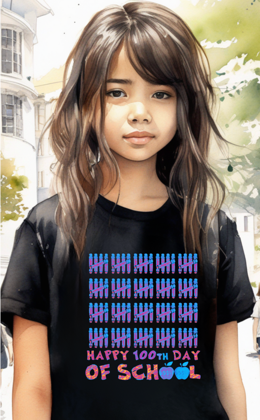 Youth T-shirt π π | 100 Days of School