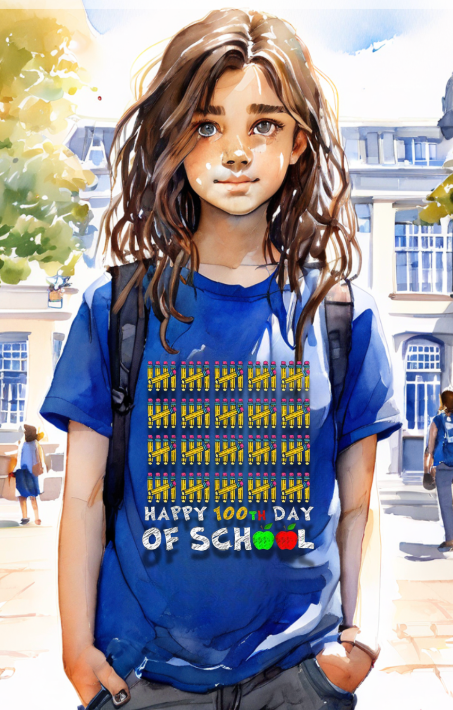 Youth T-shirt π π | 100 Days of School