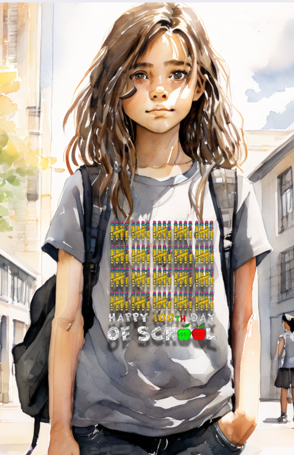 Youth T-shirt π π | 100 Days of School