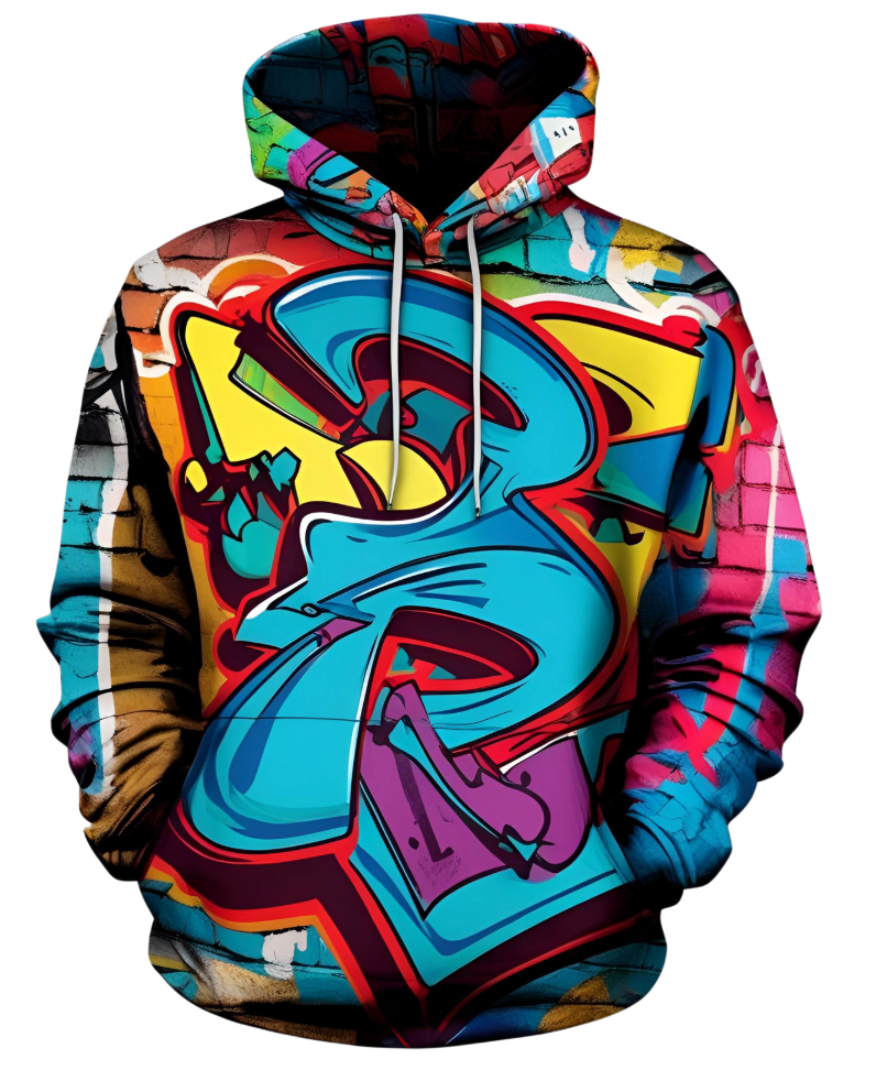 Youth - All over Print Fleece Hoodie
