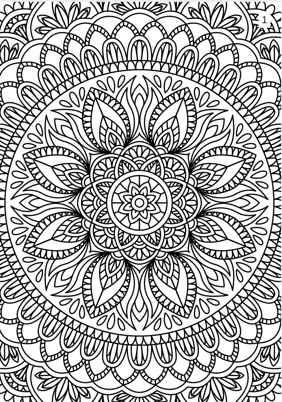 Mandala Kids Coloring Book ππ