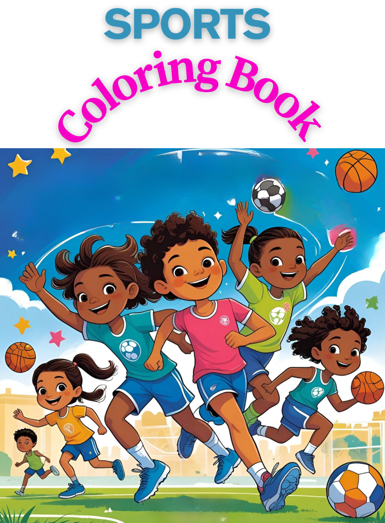 Coloring Books| Ice-Cream 🍦 Sports. 🏉⚽️| Sky High Coloring Book✈️