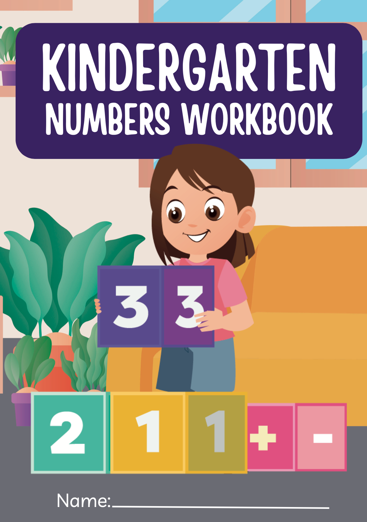 Kindergarten Numbers Workbook