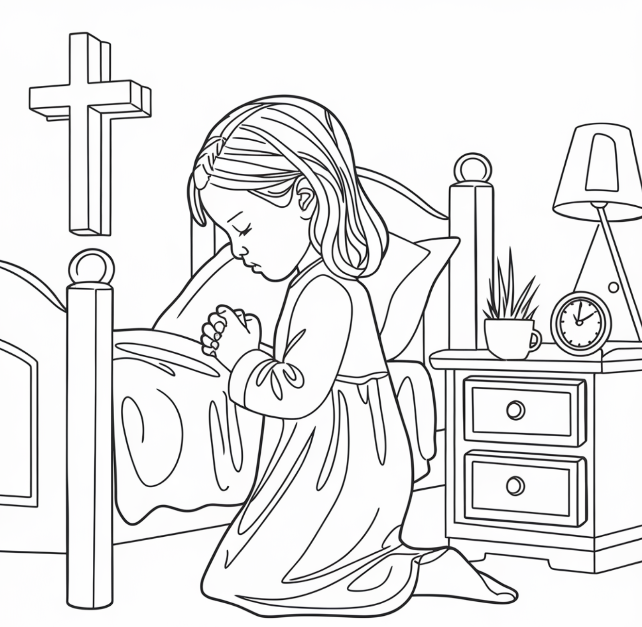 Bible Coloring Book for Kids –