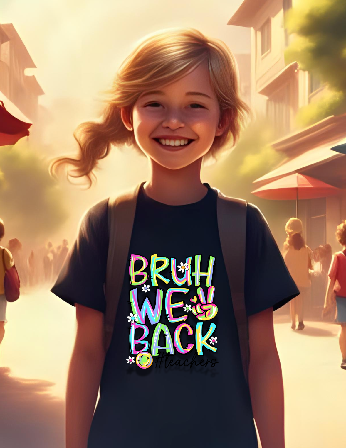 Youth Performance T-Shirt π π | Bru We Back