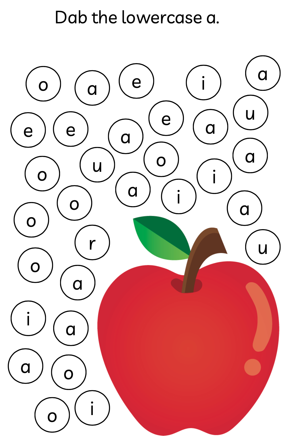 Preschool Alphabet Practice Book
