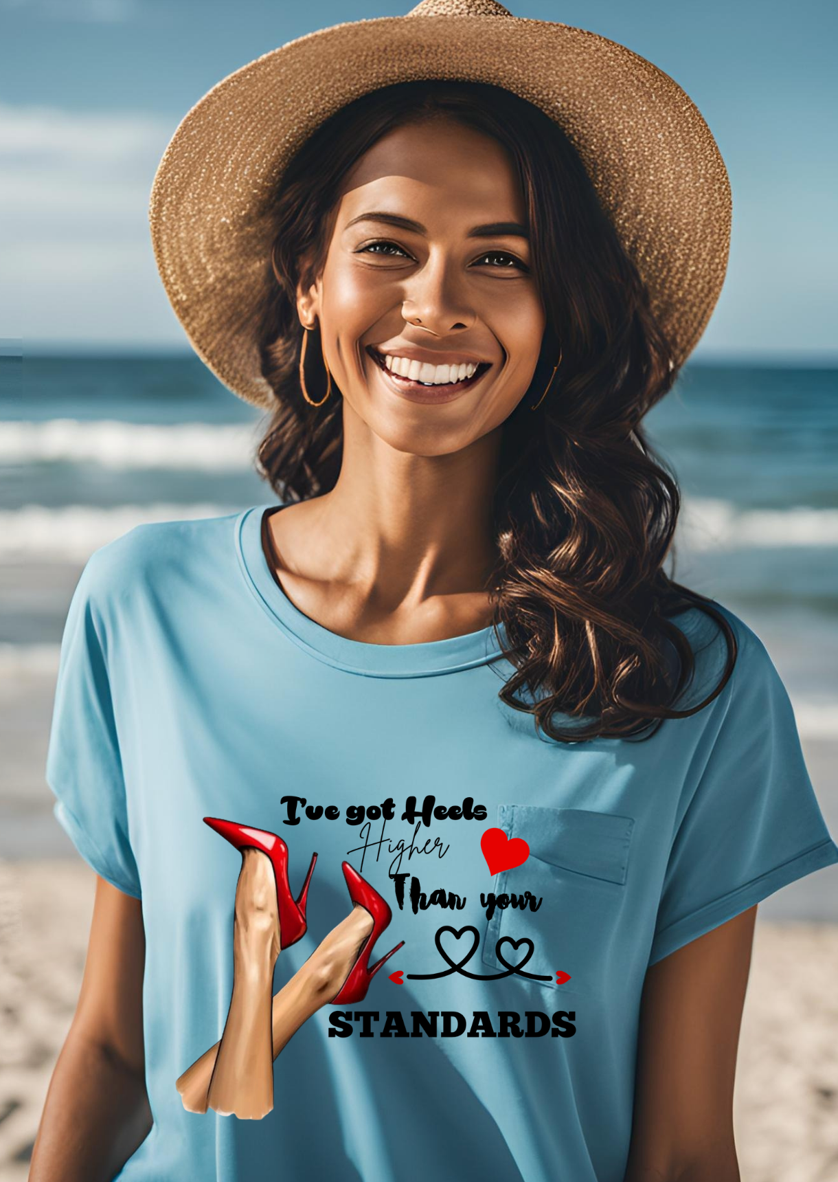 I've Got Heels Higher Than Your Standards Unisex Heavy Cotton Tee