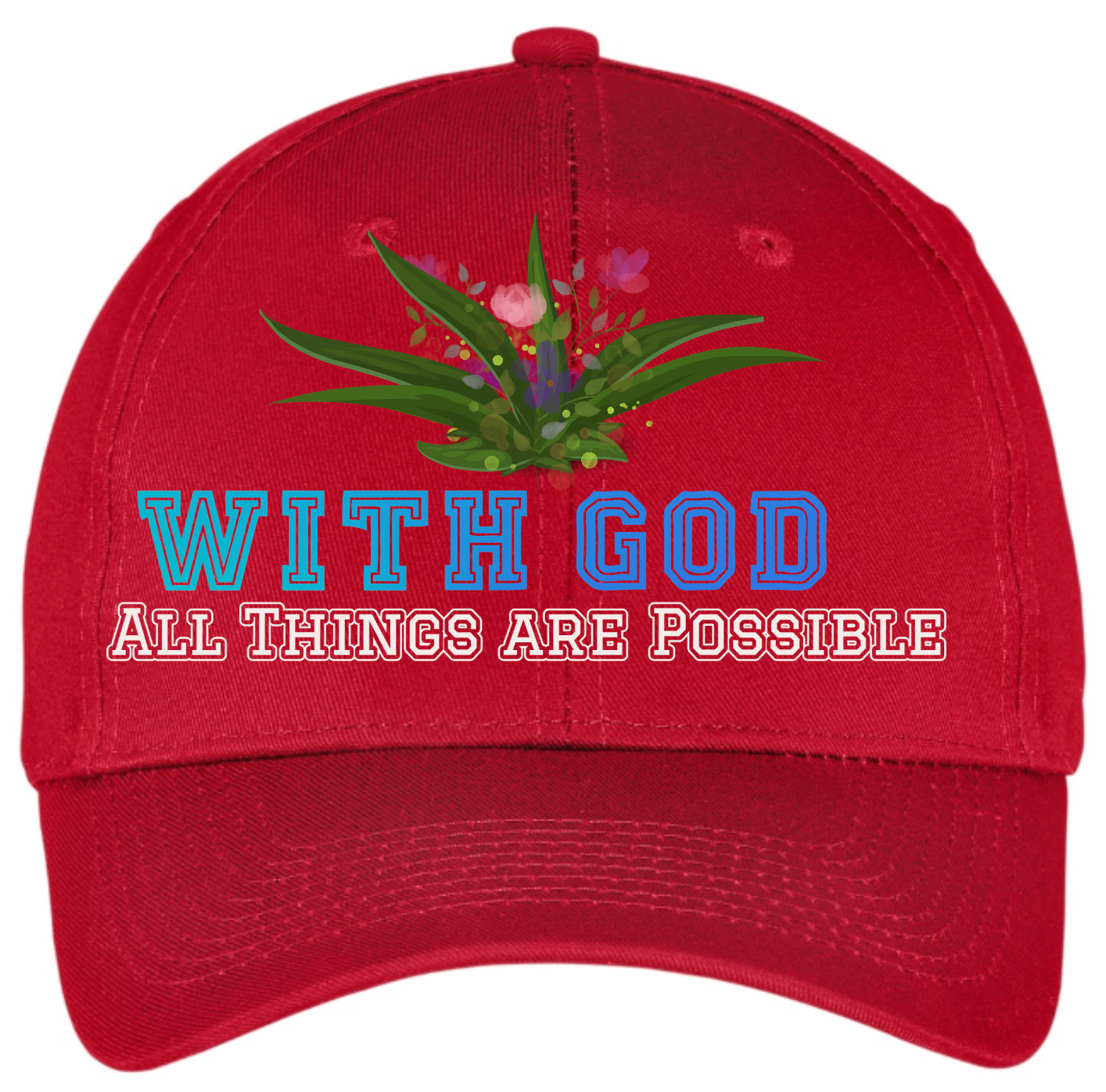 Hat - With God all Things are Possible -