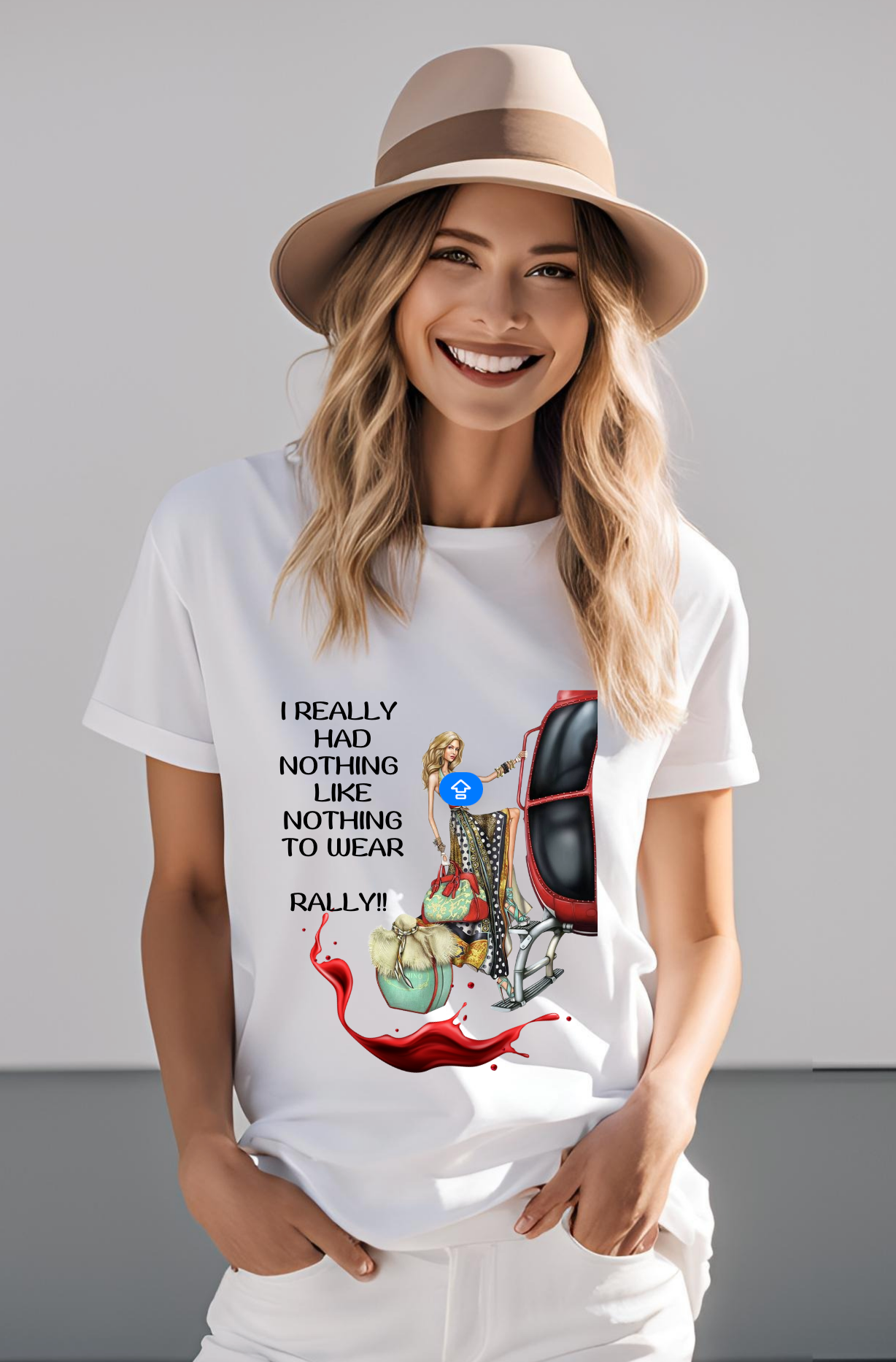 I Really Had Nothing Like Nothing to Wear" Statement Shirt* Funny The Boyfriend Tee for Women -