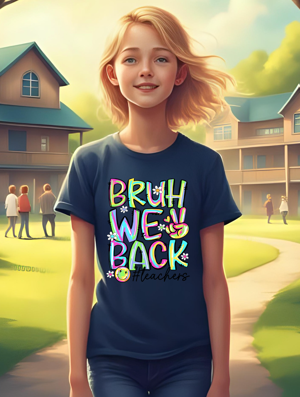 Youth Performance T-Shirt π π | Bru We Back