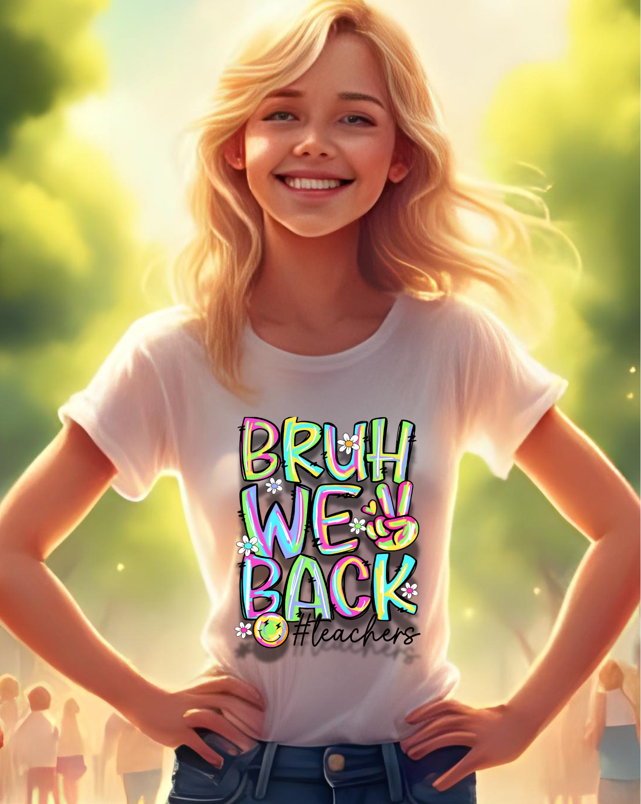 Youth Performance T-Shirt π π | Bru We Back
