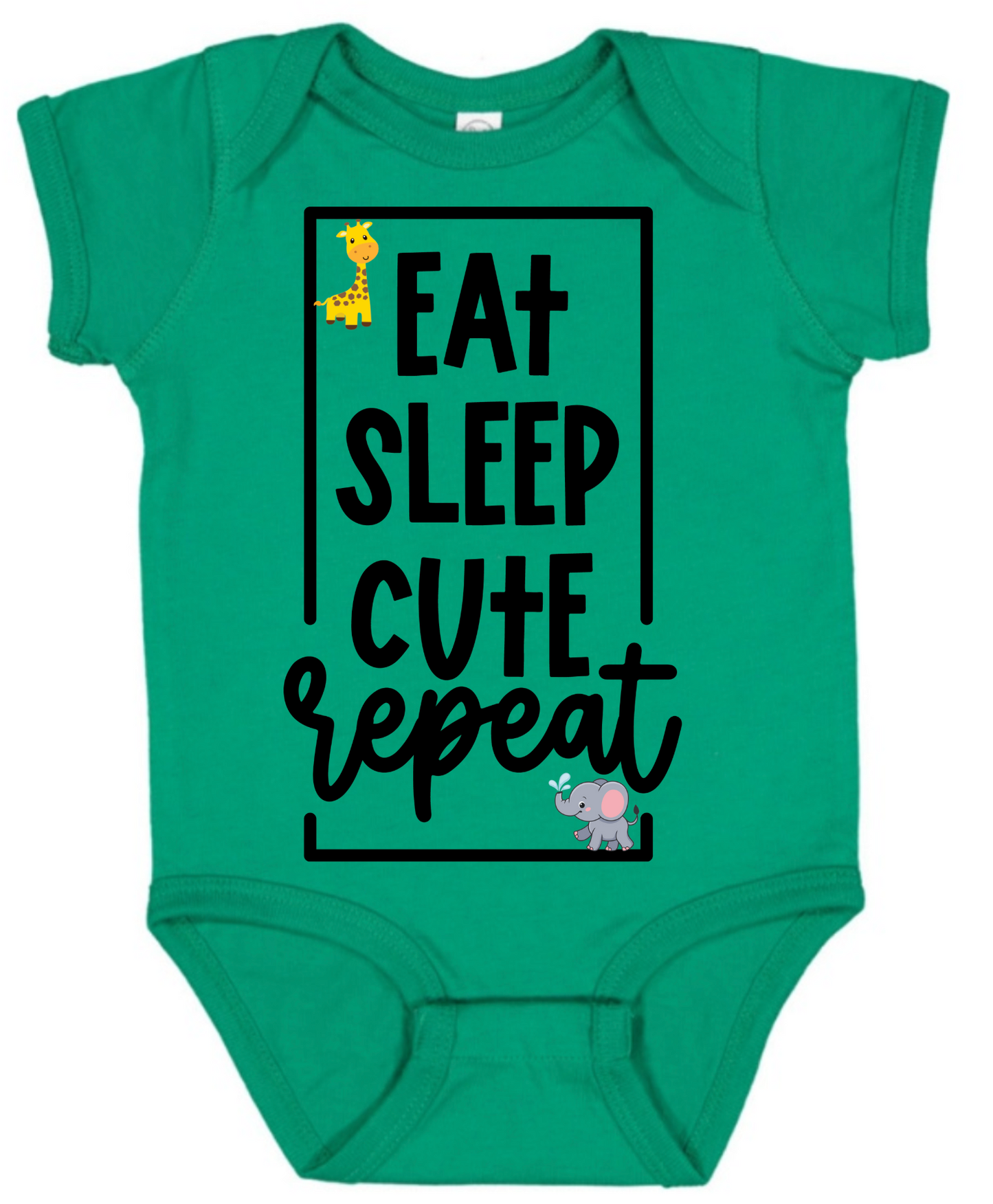 Baby Bodysuit | Various Cute Messages| in Each Color