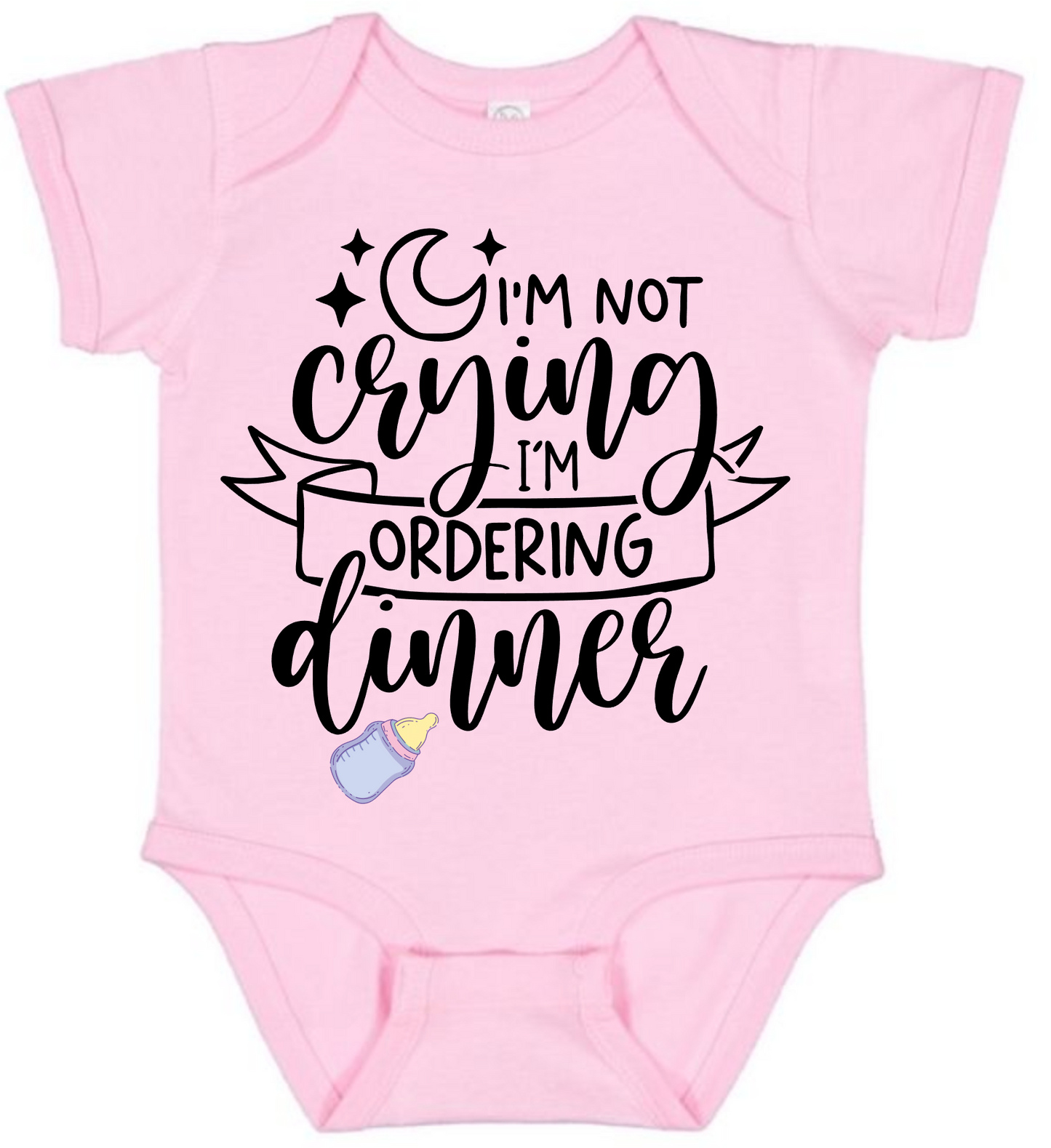 Baby Bodysuit | Various Cute Messages| in Each Color