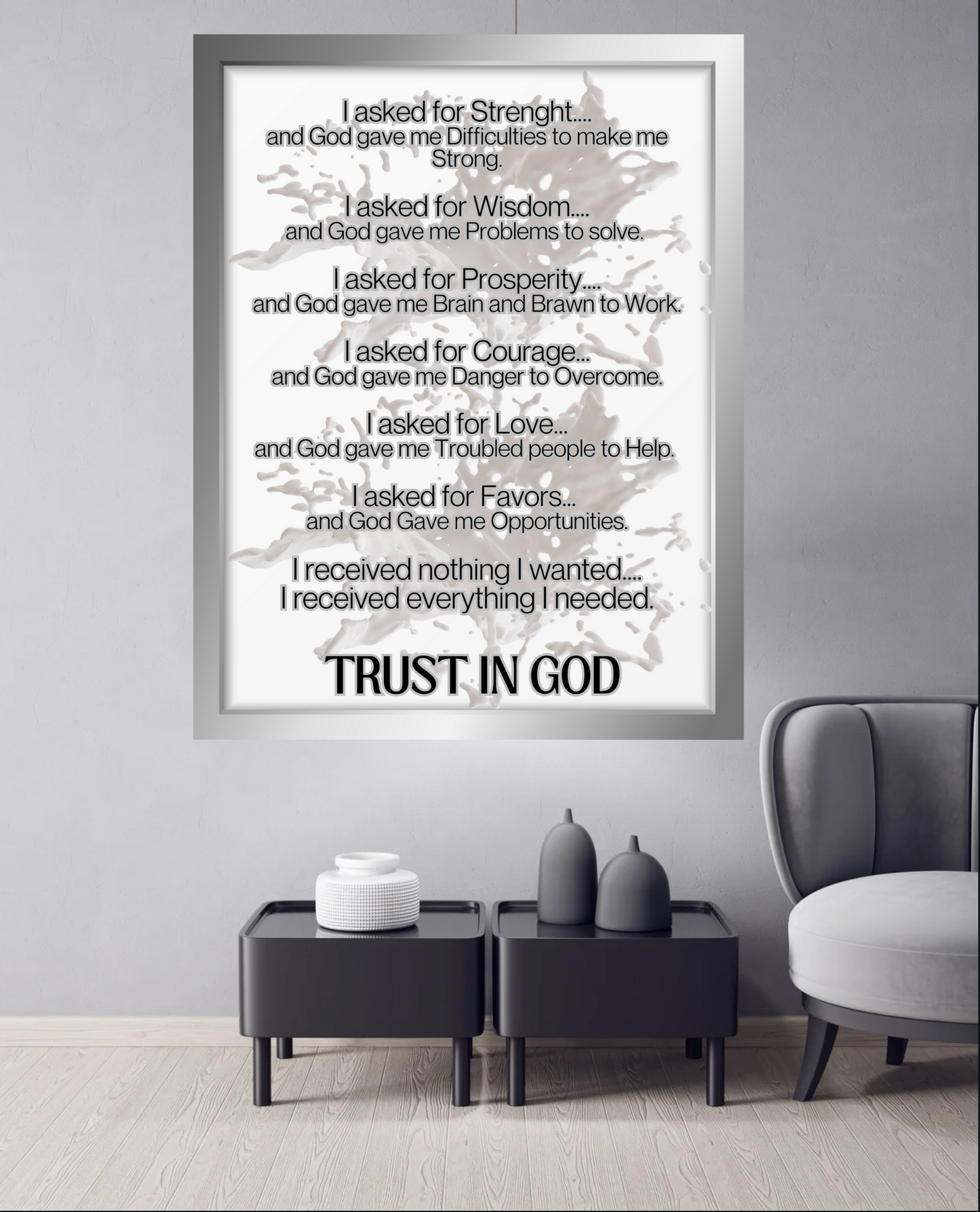 Canvas Prints _ Trust In God