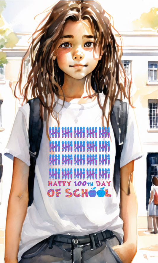 Youth T-shirt 👕 👚 | 100 Days of School