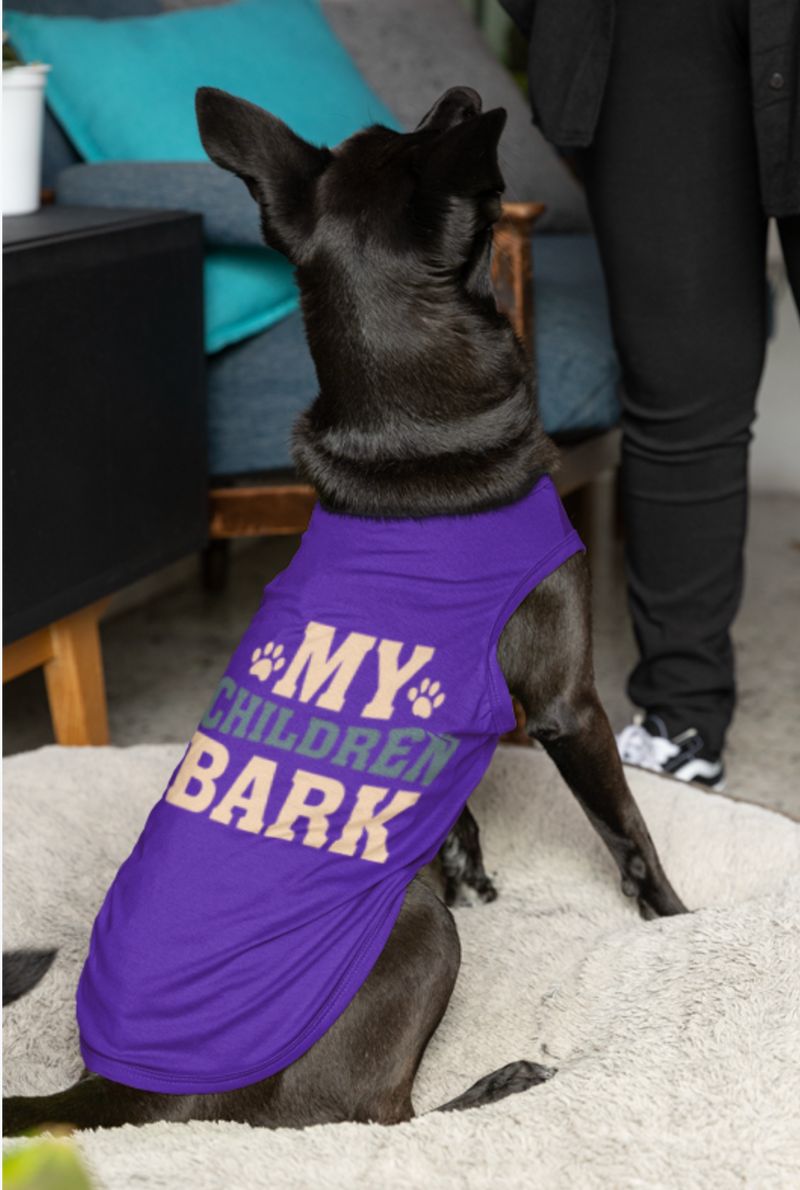 Pet Tank Top - My Children Bark